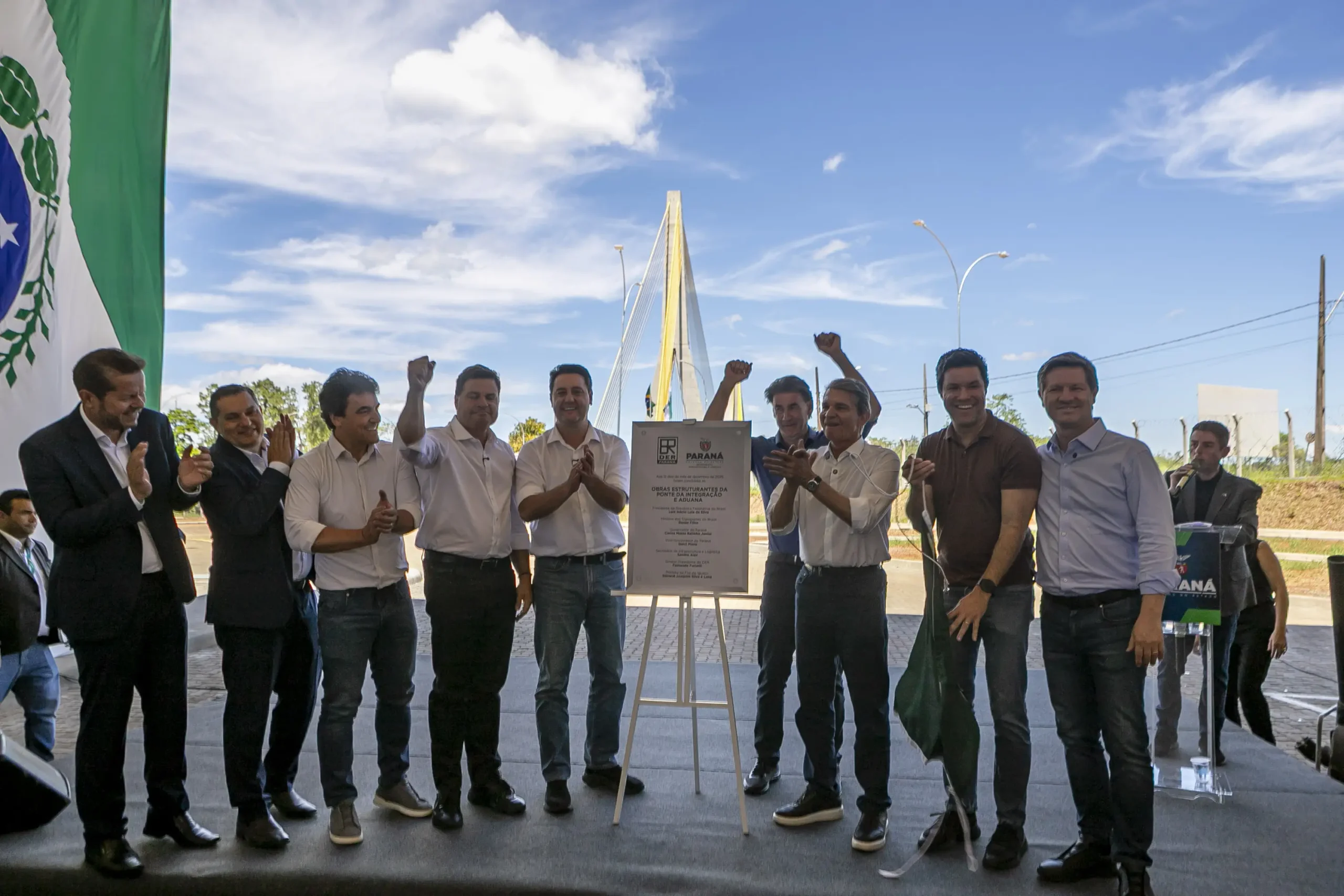 Entrega da Perimetral Leste em Foz do Iguaçu