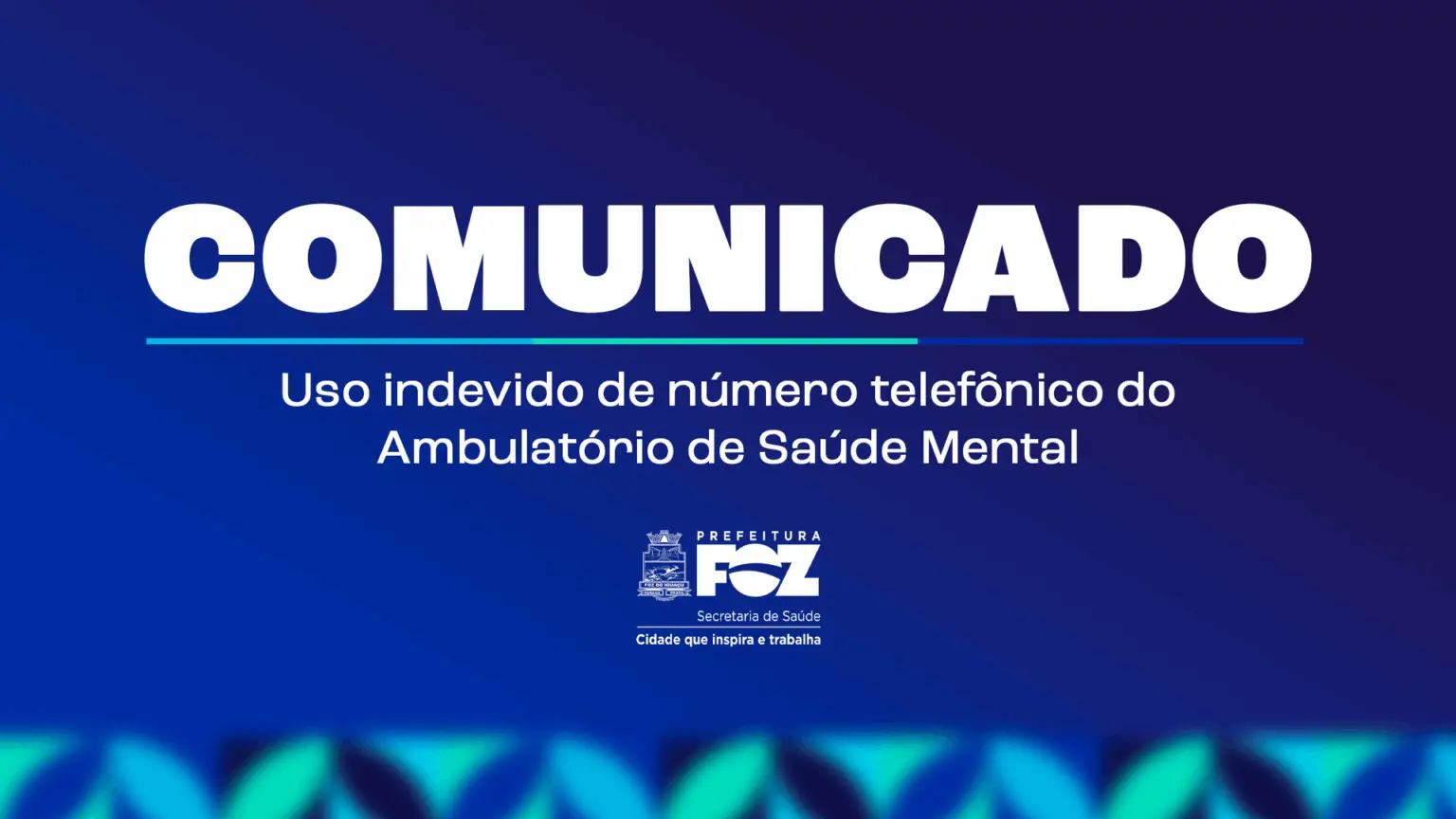 Uso indevido de número telefônico da Saúde Mental