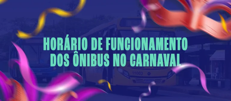 Transporte coletivo no carnaval em foz do iguaçu