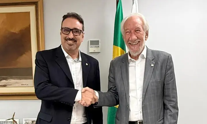Deoclecio Duarte se reúne com Darci Piana