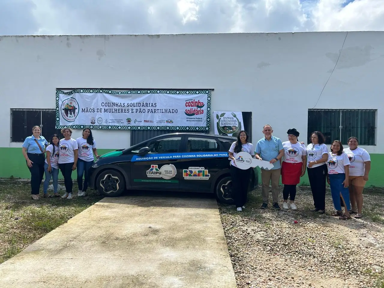 Investimento da Itaipu em cozinhas solidárias no Brasil