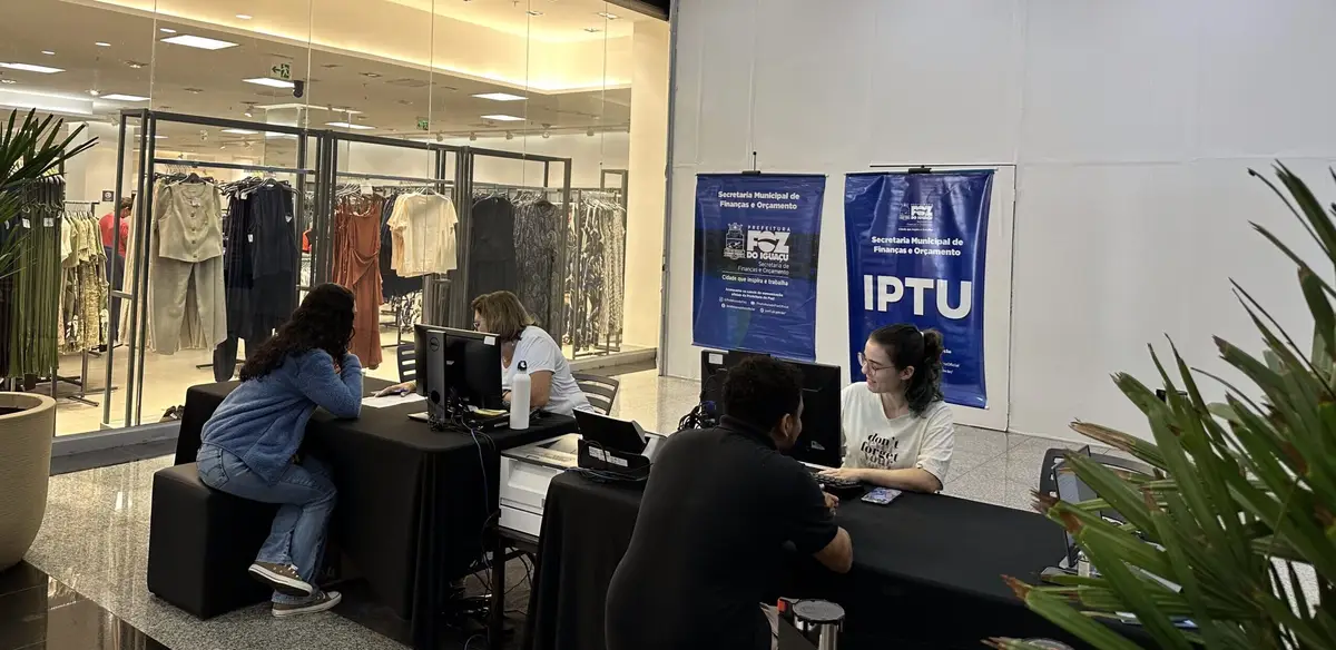 IPTU Digital 2026 último plantão em Foz do Iguaçu