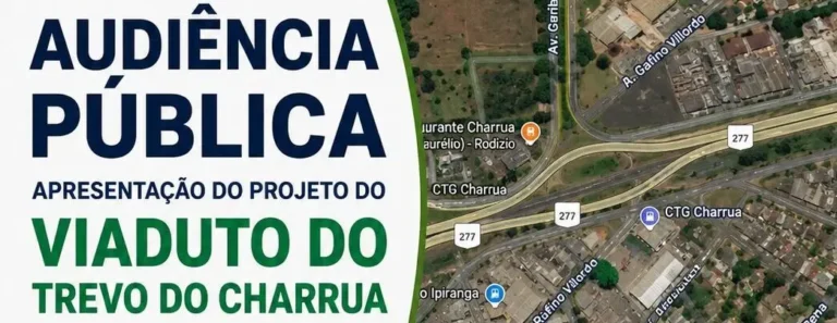 Audiência pública projeto Viaduto do Trevo do Charrua