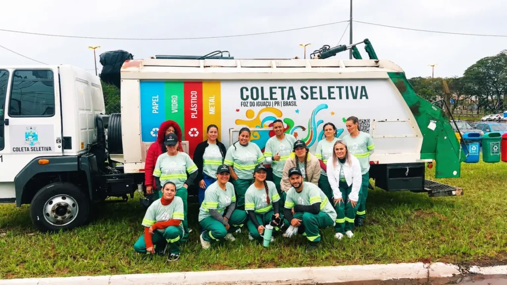 Fartal sustentável com economia de água e coleta seletiva