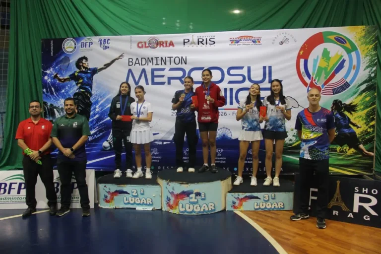Foz do Iguaçu é destaque no 2º Mercosul Junior de Badminton